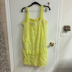 Johnny Was Vibrant Embroidered Dress in Sz M